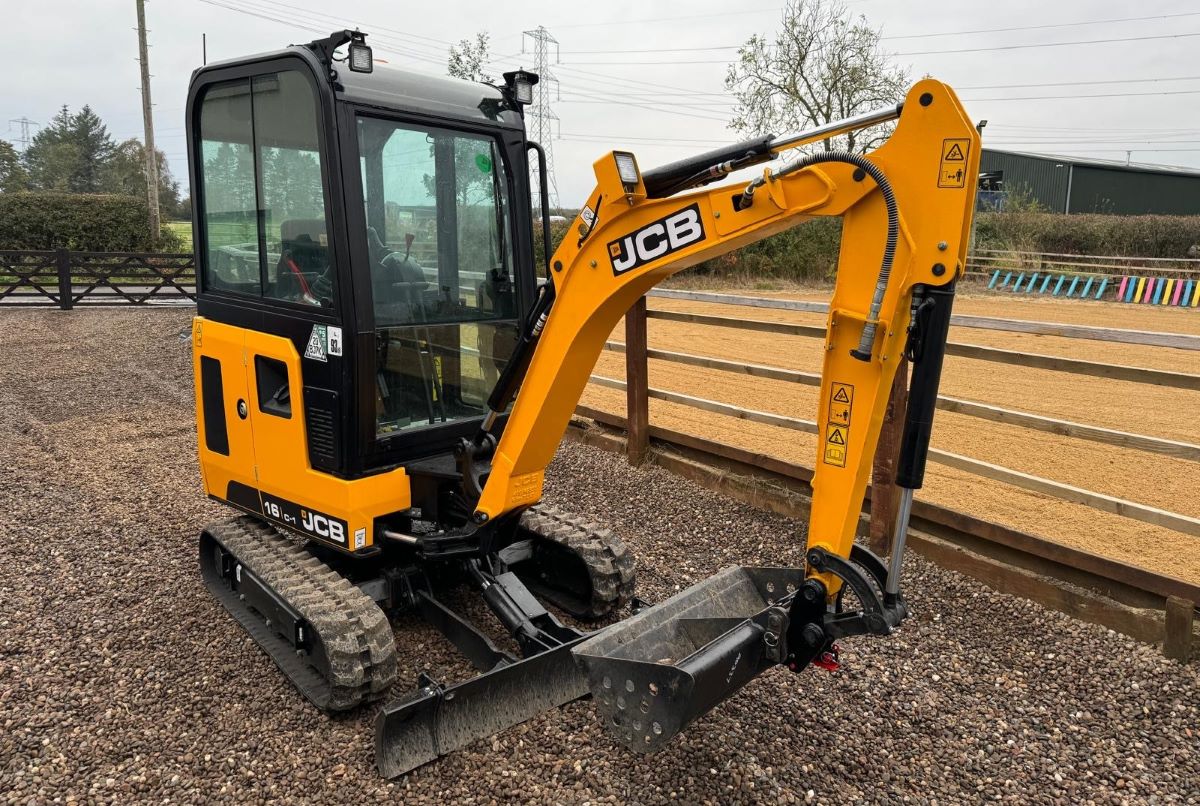 JCB tracked excavator